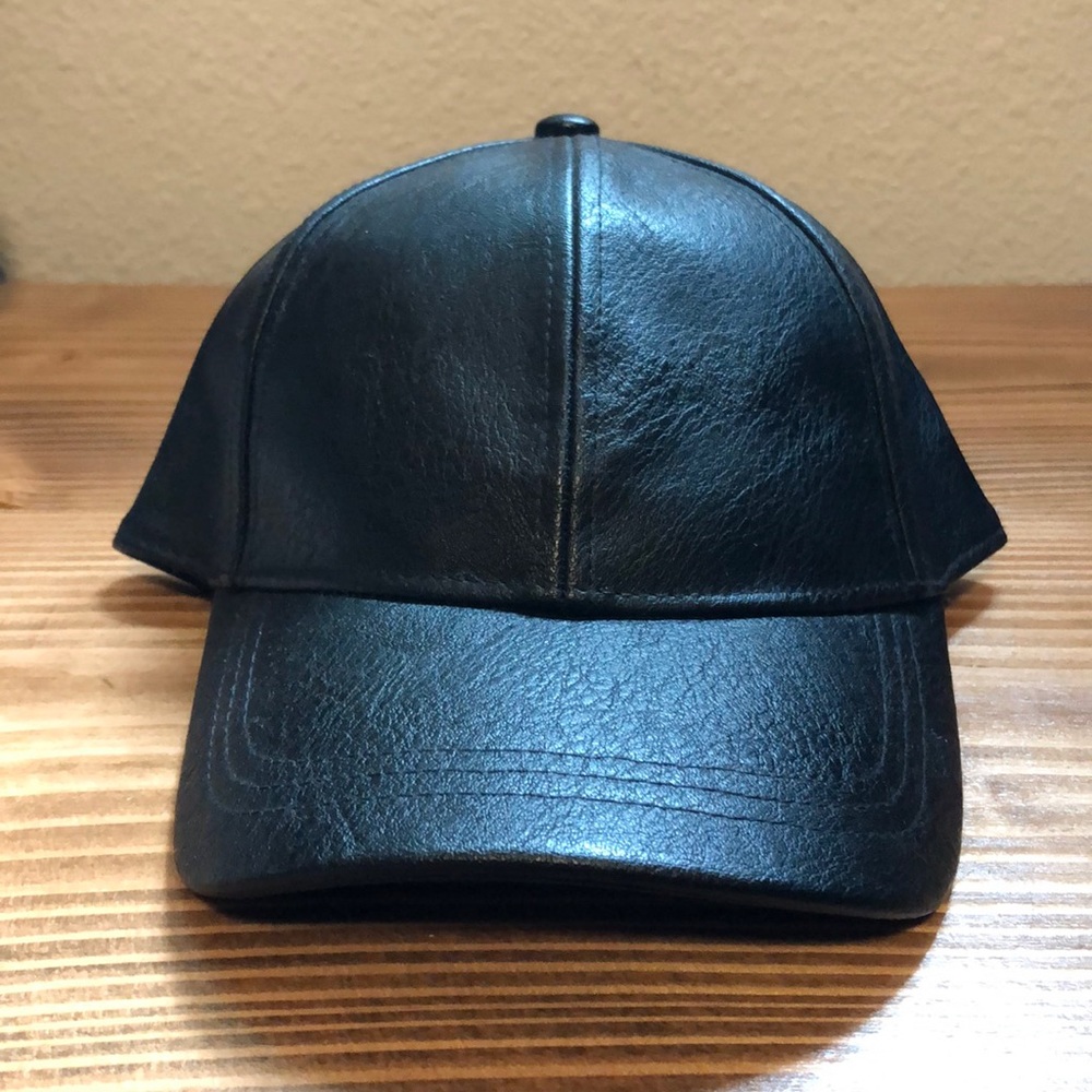 H&M Faux Leather Hat